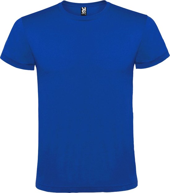 Kobalt Blauw 10 pack t-shirts Merk Roly Atomic 150 maat XL