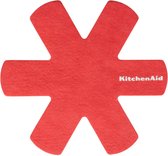 KitchenAid Pannenbeschermers - Rood - ø 34 cm - 2 stuks