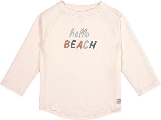 Foto: L ssig zwemshirt rashguard lange mouw splash fun hello beach milky 03 06 mnd maat 62 68