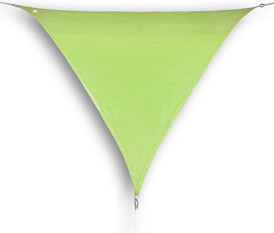 Platinum Coolfit schaduwdoek driehoek 3.6x3.6x3.6m - Antraciet