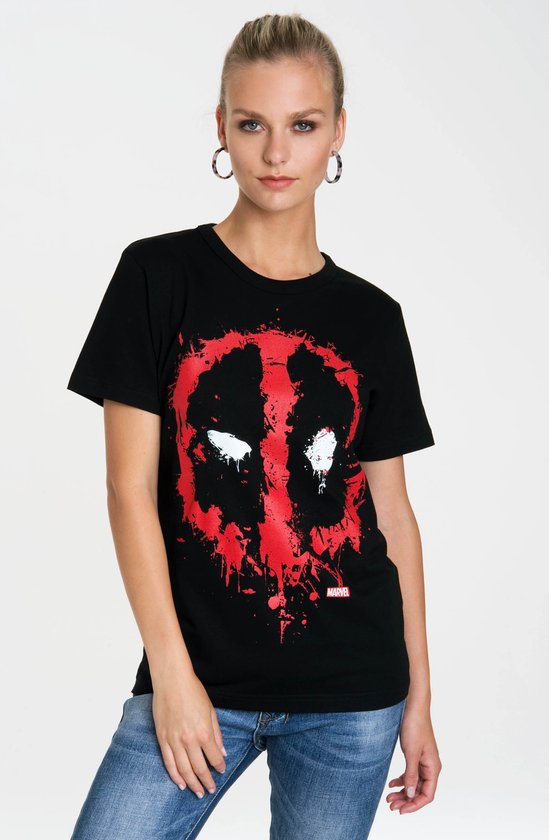 Logoshirt T-Shirt Marvel Deadpool Face