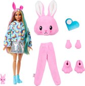 Barbie Cutie Reveal Doll 1 - Konijn - Barbiepop