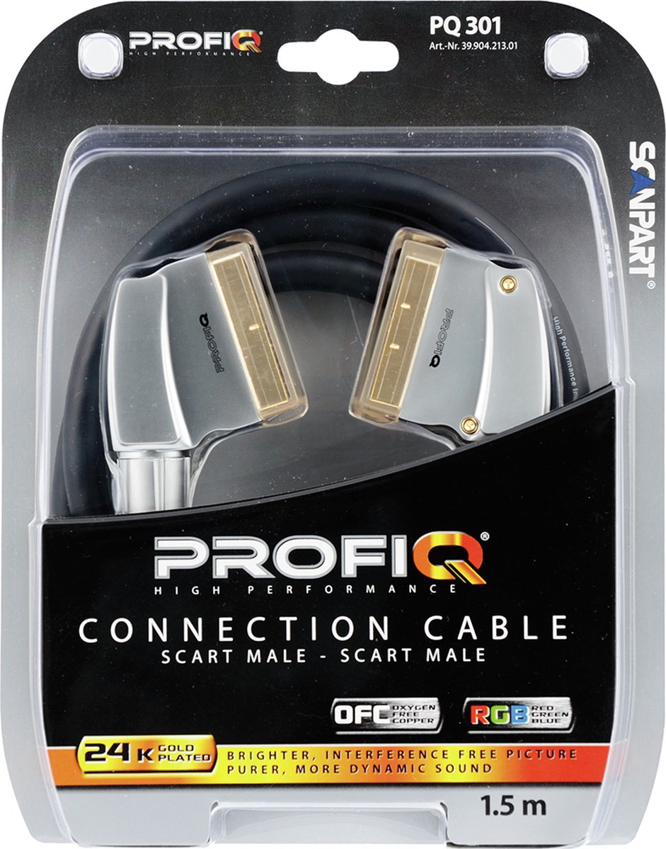 Profigold PROV7102 High Performance SCART kabel 2 meter