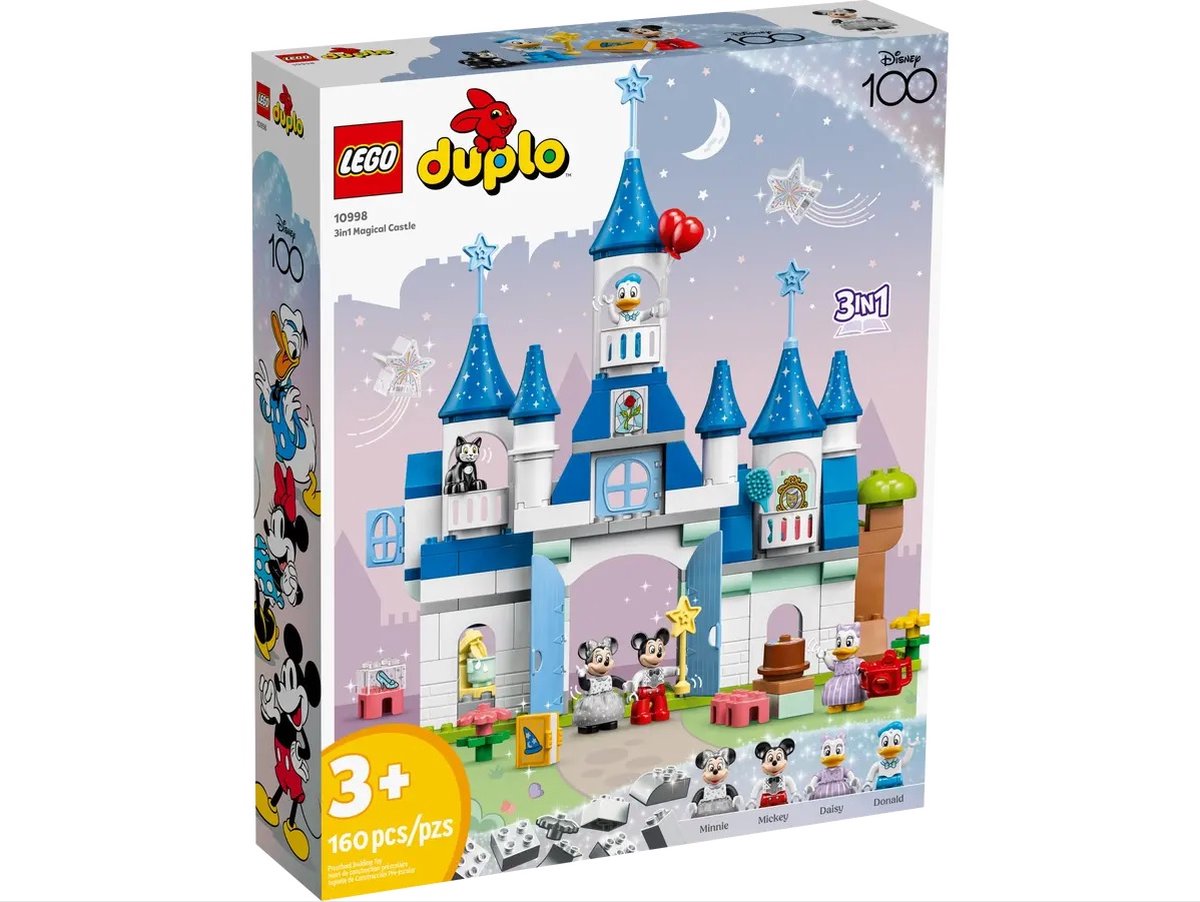 LEGO 10998 DUPLO Disney 3 in 1 Magisch Kasteel Bouwbaar Speelgoed Voor Peuters met Mickey Mouse — cadeau in Spellen & Speelgoed - foto 2