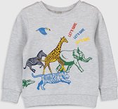 Jungle dieren sweater jongens