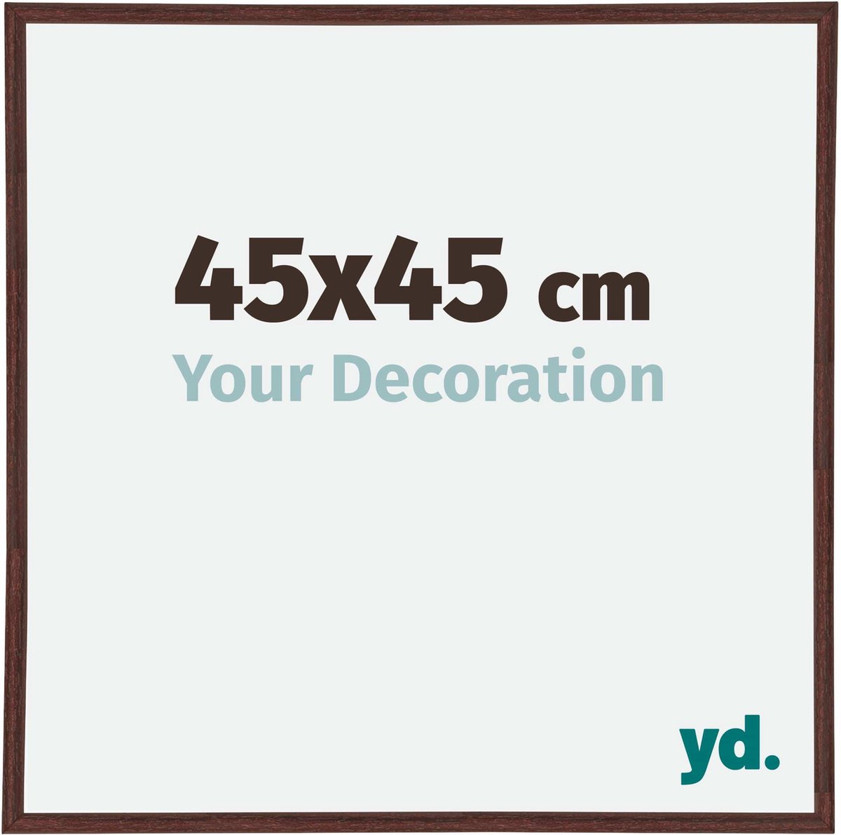 yd. Your Decoration - Fotolijst 45x45 cm - Kunststof - Bruin - Annecy