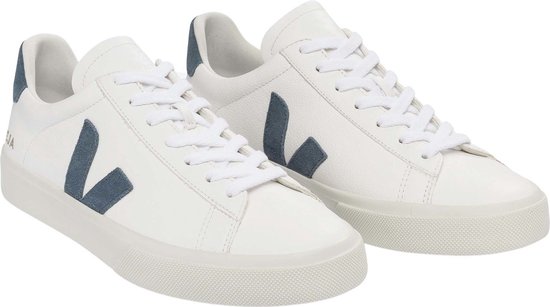 Veja Men Recife Logo Chromefree Leather Extra-White Steel