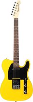 Fazley FTL218YB guitare électrique jaune