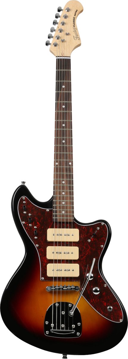 Fazley FJA518SB elektrische gitaar sunburst