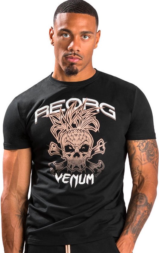 Venum Reorg V2 T-Shirt Zwart maat L