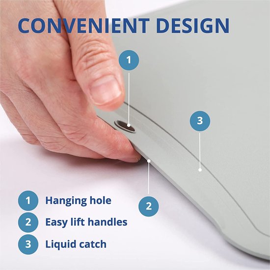 Candl TPU Snijplank Flexibel, 53x32,5cm, blauw kopen Candl TPU Snijplank Flexibel, 53x32,5cm, blauw kopen