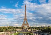Fotobehang - Vlies Behang - Eiffeltoren in Parijs - 208 x 146 cm