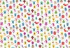Fotobehang - Vlies Behang - Grappige Gekleurde Monstertjes - 254 x 184 cm