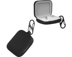 kwmobile Hoes geschikt voor OnePlus Buds Pro 2 - Siliconen cover voor oordopjes in zwart
