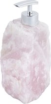 Distributeur de savon en quartz rose - rechargeable - environ 1,7 kg