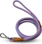Leashr Dog Leash - Laisse avec Fermeture Clip - Design - Chien - Violet - Qualité - 1 CM x 150 CM