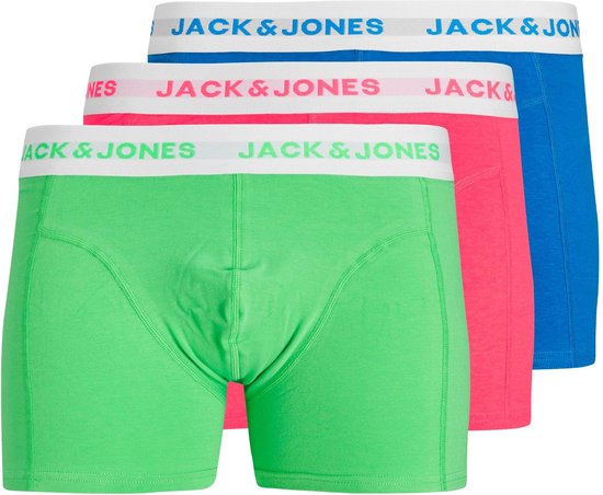 Jack&Jones Heren 3-Pack Trunk Diva Pink S