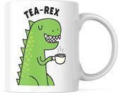 Mok met tekst: Tea Rex | Grappige mok | Koffiemok | Koffiebeker | Theemok | Theebeker