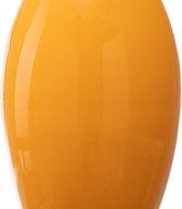 Vase 21,5 x 21,5 x 36 cm Céramique Jaune