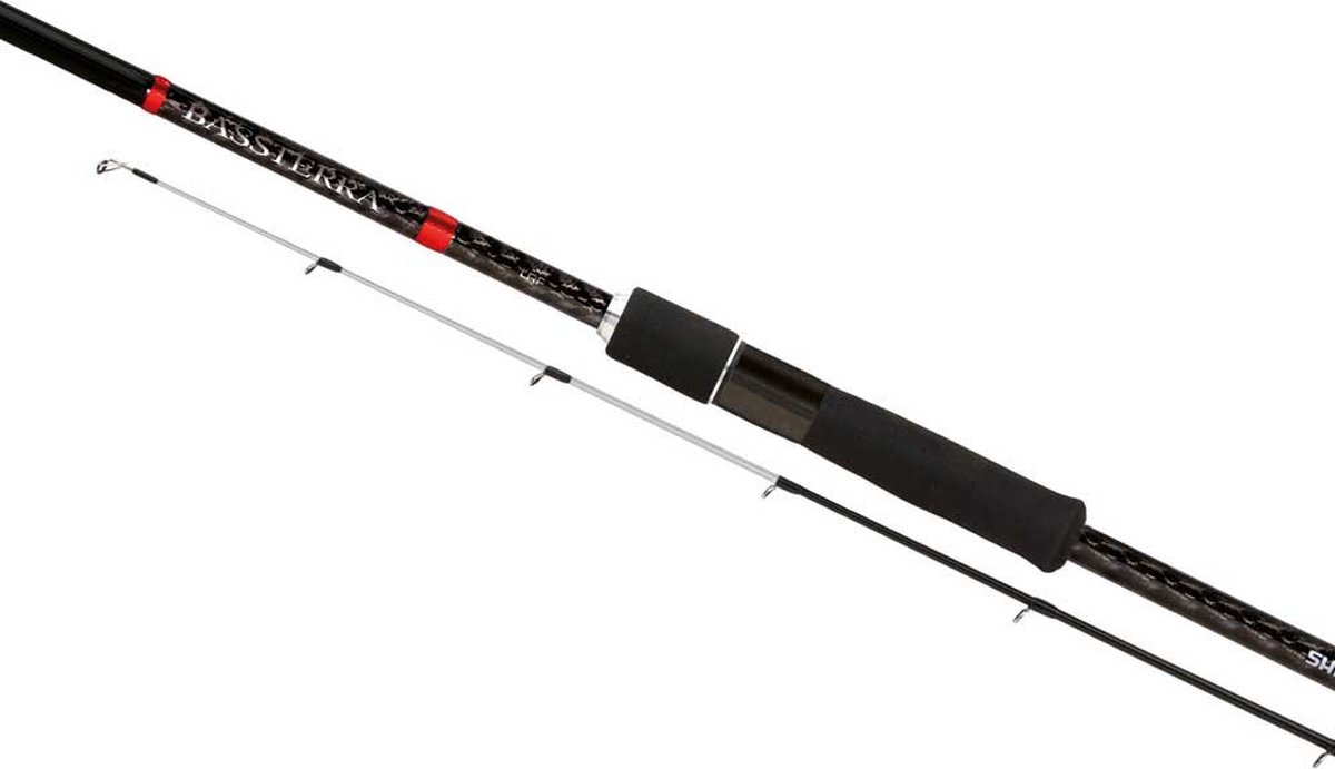 Shimano Fishing Bassterra Lrf Spinhengel Zwart 2.20 m / 1-11 g