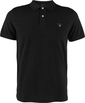GANT original polo shirt pique rugger zwart - 5XL