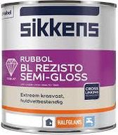 Sikkens Rubbol BL Rezisto Semi-Gloss Acryl Wit 1 Liter