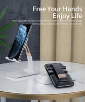 Opvouwbare Bureau Telefoon Houder Stand Voor Iphone Ipad Verstelbare Metalen Tafel Desktop Mobiele Smartphone Stand