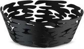 ALESSI Barket Schaal zwart RVS 18 cm