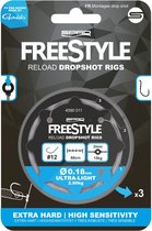 Spro Freestyle Reload Dropshot Rig 0.22 mm - haak 8