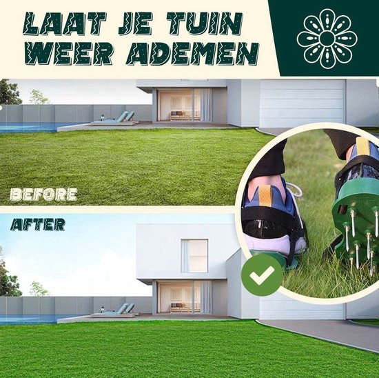 Talen Tools - Gazonpriksandalen - Beluchtingssandalen - Verstelbaar — afbeelding 4
