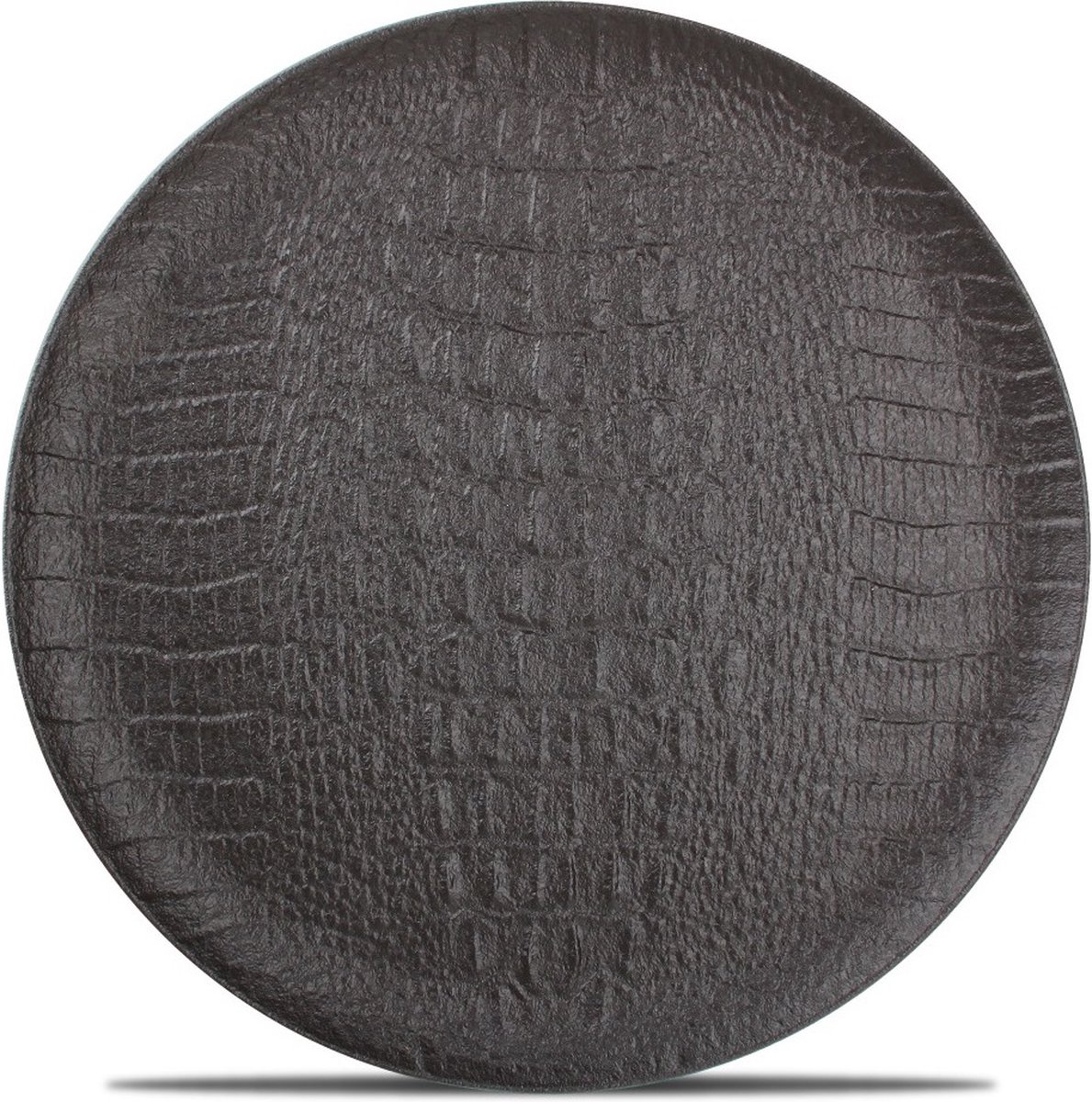 Fine2Dine Dinerbord Croco Zwart ø 27 cm