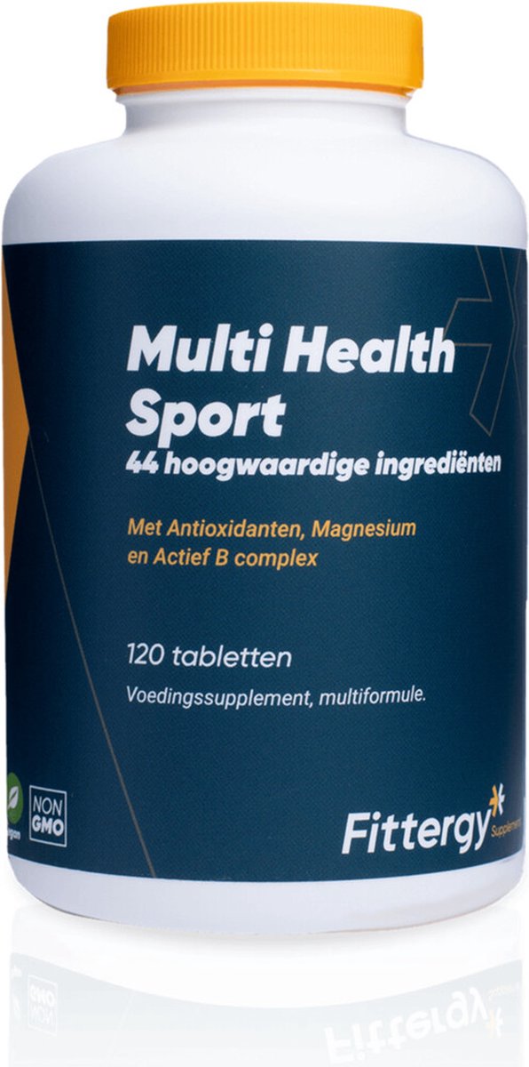 Fittergy Supplements Multi Health Sport 120 tabletten