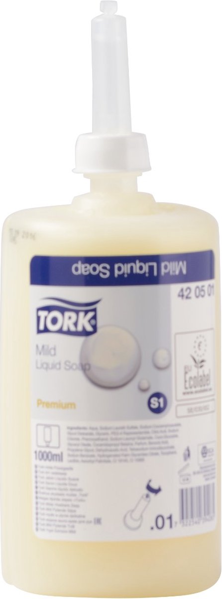 Goedkoopste Tork Handzeep 1 liter - Mild