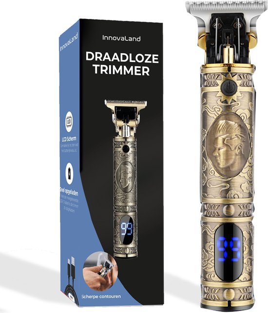 Professionele Draadloze Tondeuse - Trimmer - Haar - Baard - Tondeuse Mannen Hoofdhaar - Haartrimmer - Hair - Tondeuse Cheveux - Trimmer Baard