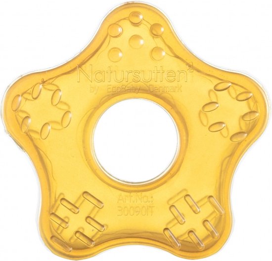 Natursutten - rubberen bijtring - Ster