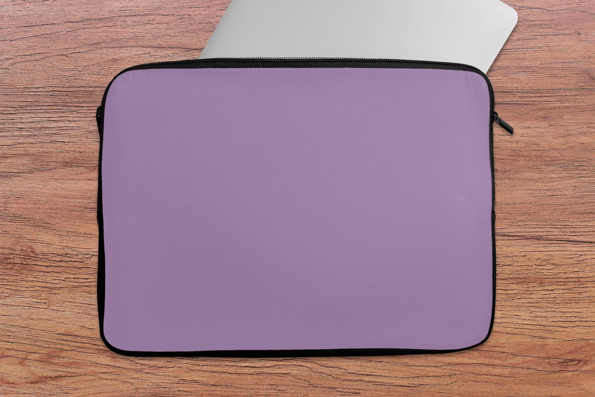 SleevesAndCases - Laptop case - Laptop - Effen - Paars - Laptop sleeve- 13 Inch - Laptophoes