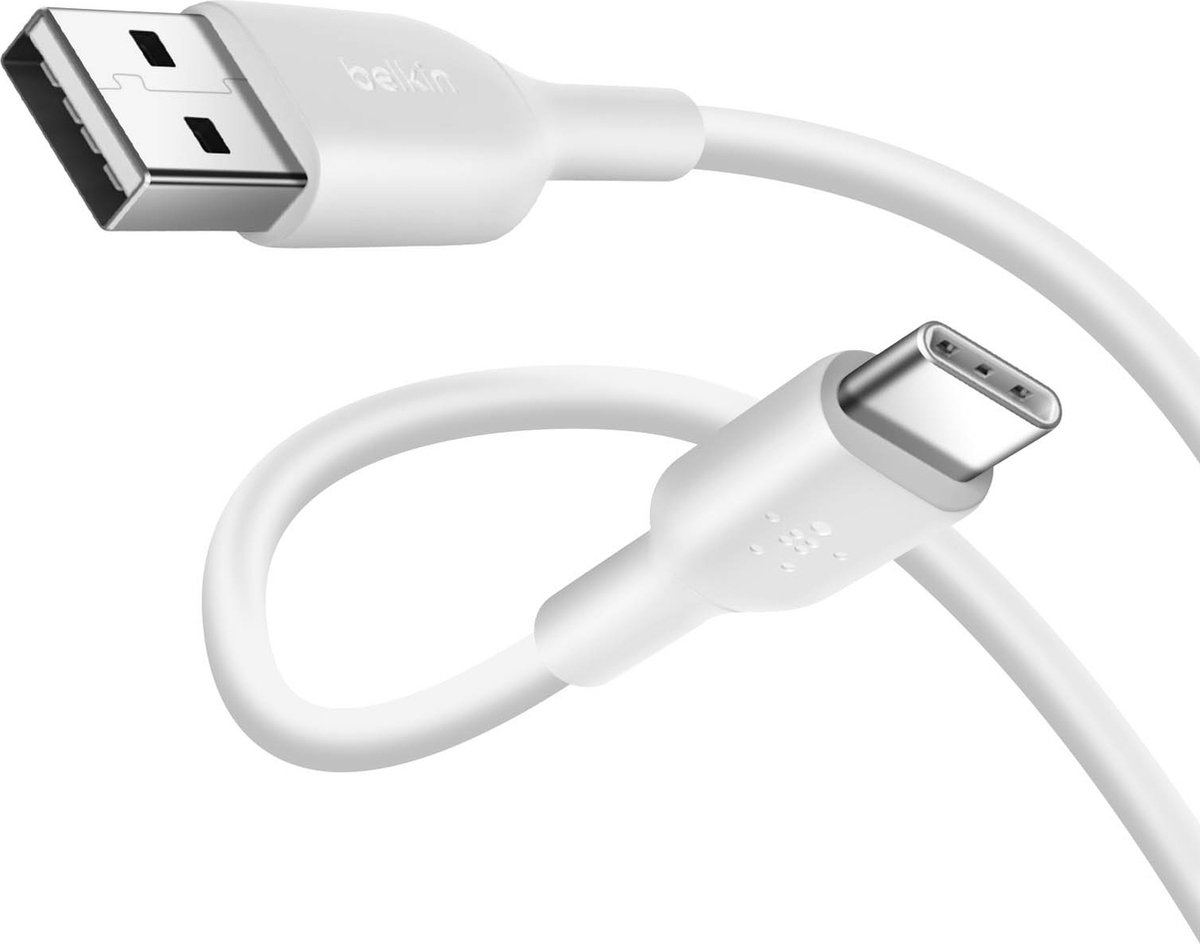 Belkin Usb A naar Usb C Kabel 2m Wit