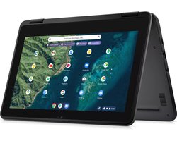 Dell Chromebook 3110 2-in-1 - Touchscreen, Chrome OS, Zwart/Grijs