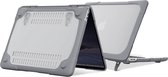 Macbook Pro 13'' 2020 hoesje Volledige bescherming en Soepele Contour Grijs
