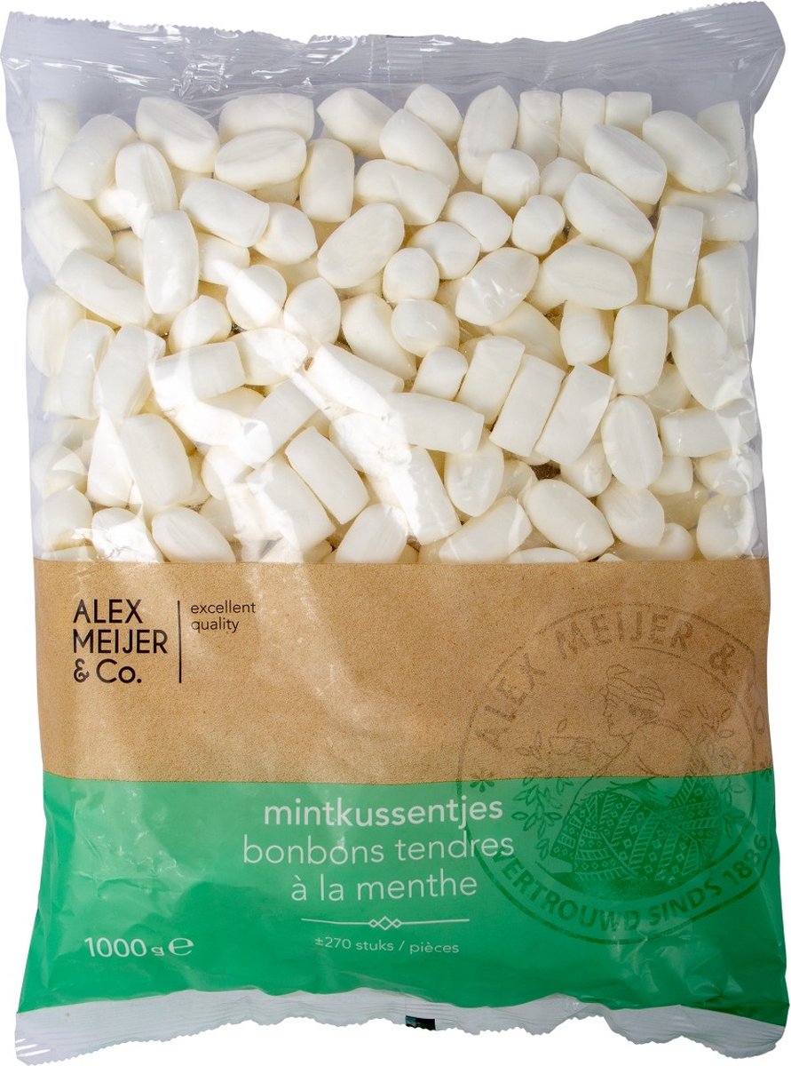 Alex Meijer Mintkussentjes zacht - Zak 1 kilo