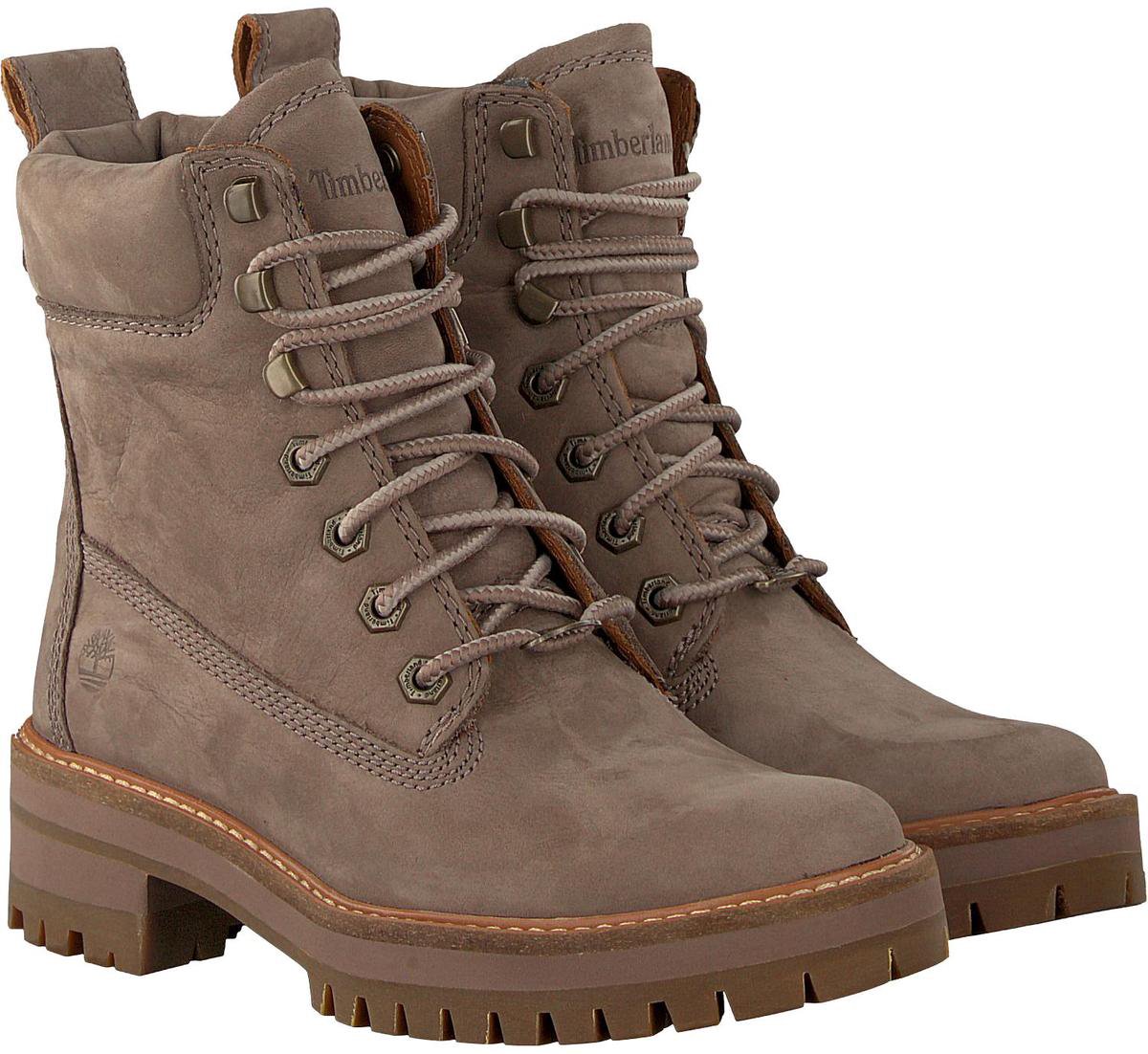 Timberland Dames Veterboots Courmayeur Valley Boot Taupe