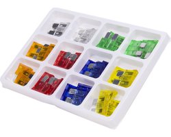 Benson Complete set auto steekzekeringen - 36 stuks - 5 tot 30 ampère - eenvoudig te installeren