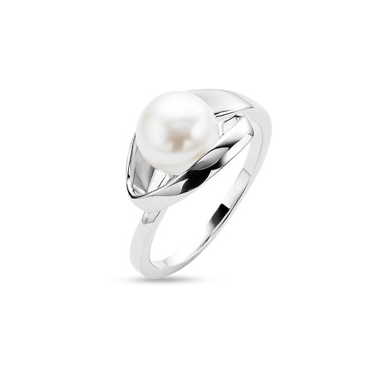 Twice As Nice Ring in zilver, parel, oog 60