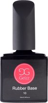 Gelzz Rubber Base 10 Coral Kiss - - Dekkende kleur - 10ml - Vegan