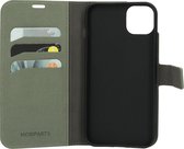 Mobiparts hoesje geschikt voor Apple iPhone 14 Plus - Wallet/Boekhoesje - Eco Leer - Magneet Sluiting - Opberg vakken - Groen