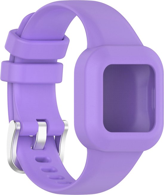 By Qubix Siliconen uni - Violet clair - Garmin Vivofit Junior 3