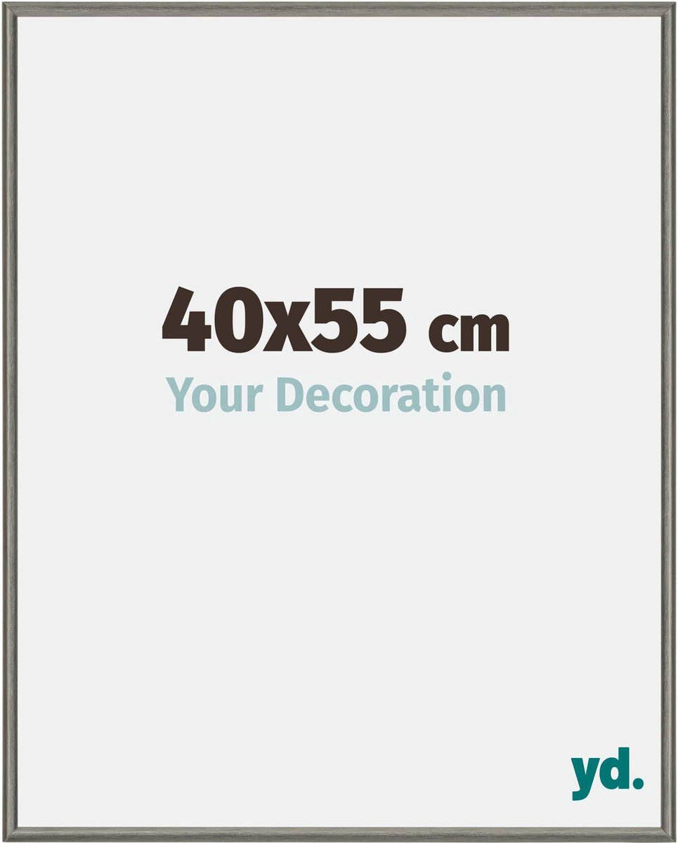 yd. Your Decoration - Fotolijst 40x55 cm - Aluminium - Mercury Structuur - New York