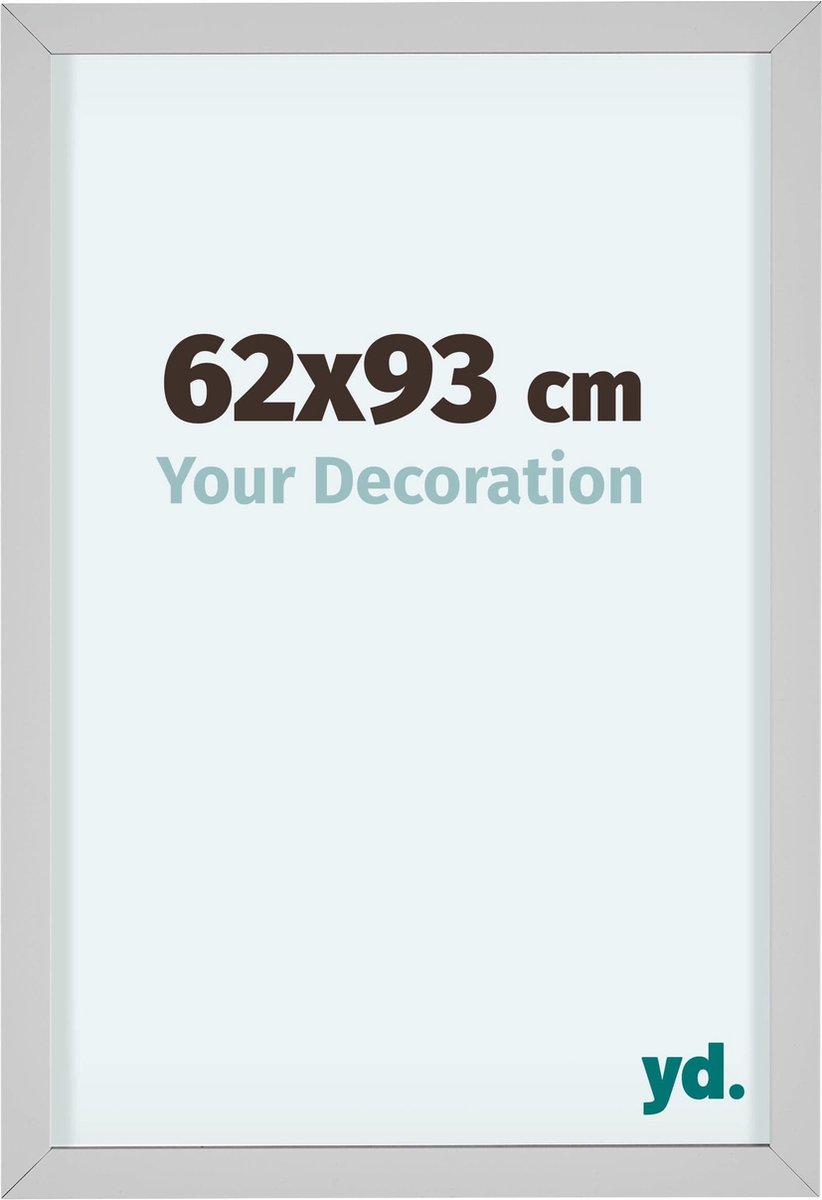 yd. Your Decoration - Fotolijst 62x93 cm - Aluminium - Wit - Virginia