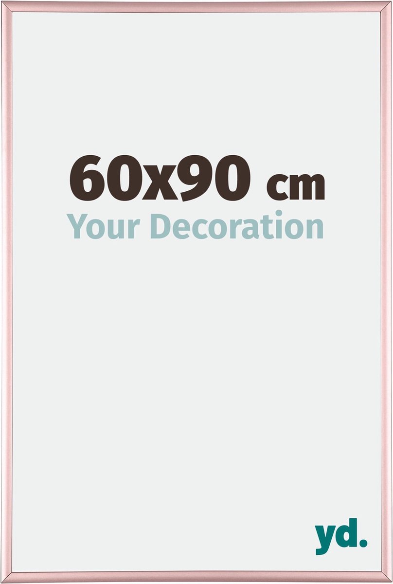 yd. Your Decoration - Fotolijst 60x90 cm - Aluminium - Koper - Kent