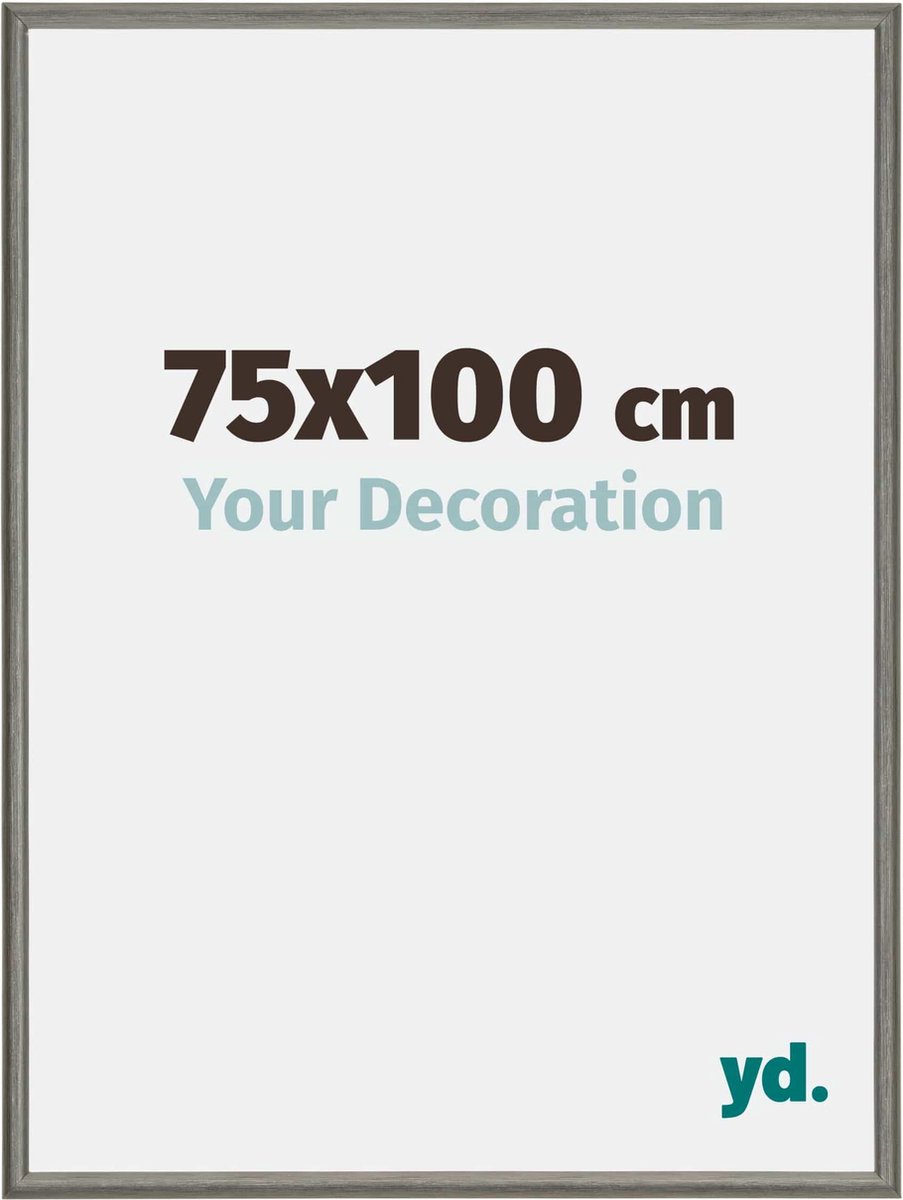 yd. Your Decoration - Fotolijst 75x100 cm - Aluminium - Mercury Structuur - New York